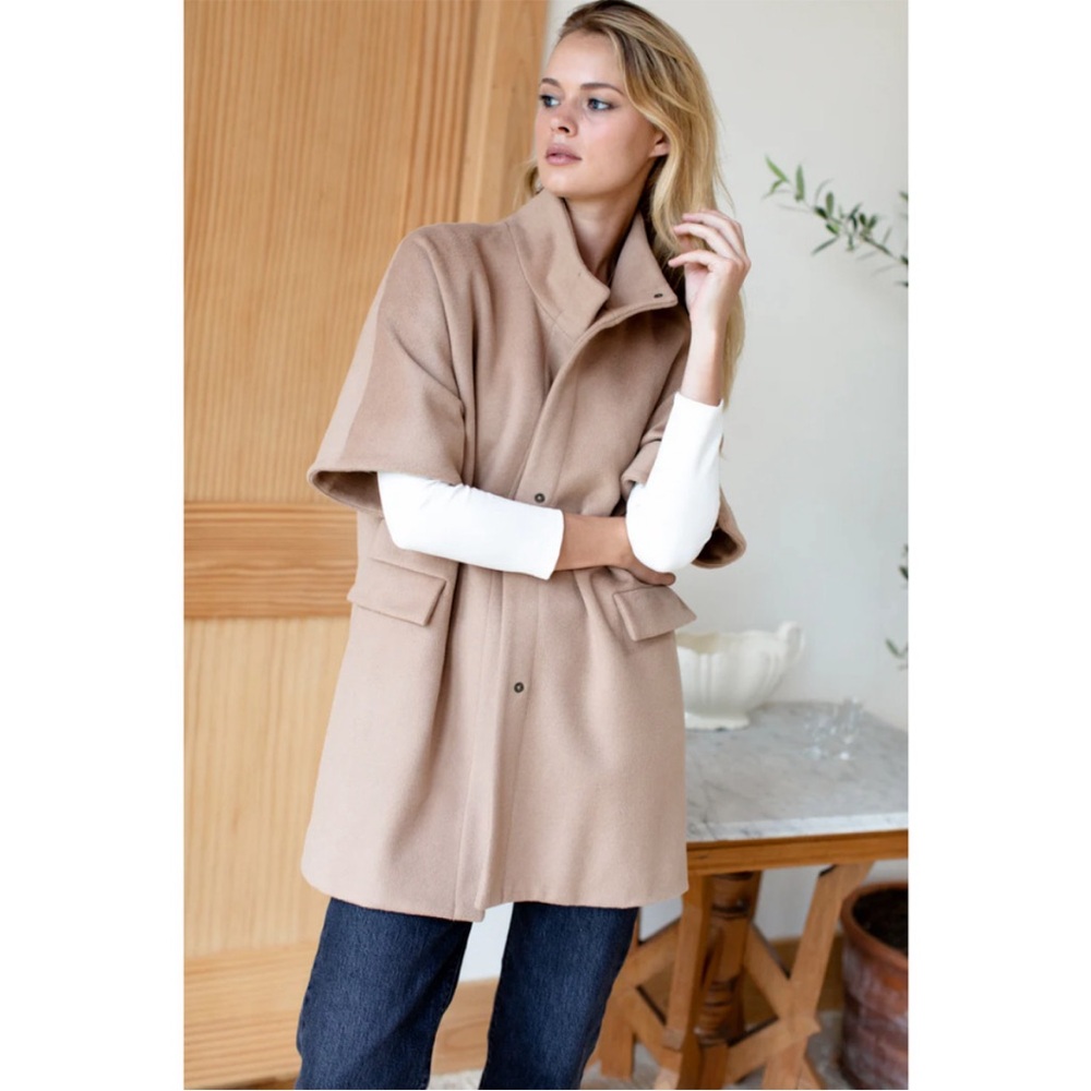 Emerson Fry Layering Jacker in Camel, Size Small